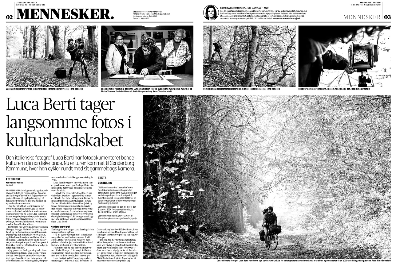 Article by Jydske Vestkysten on new project in Sønderjylland